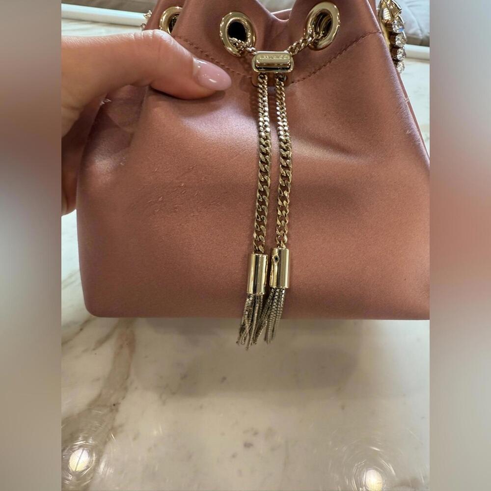 Jimmy Choo Bon Bon Bag Blush - Picture 2 of 9